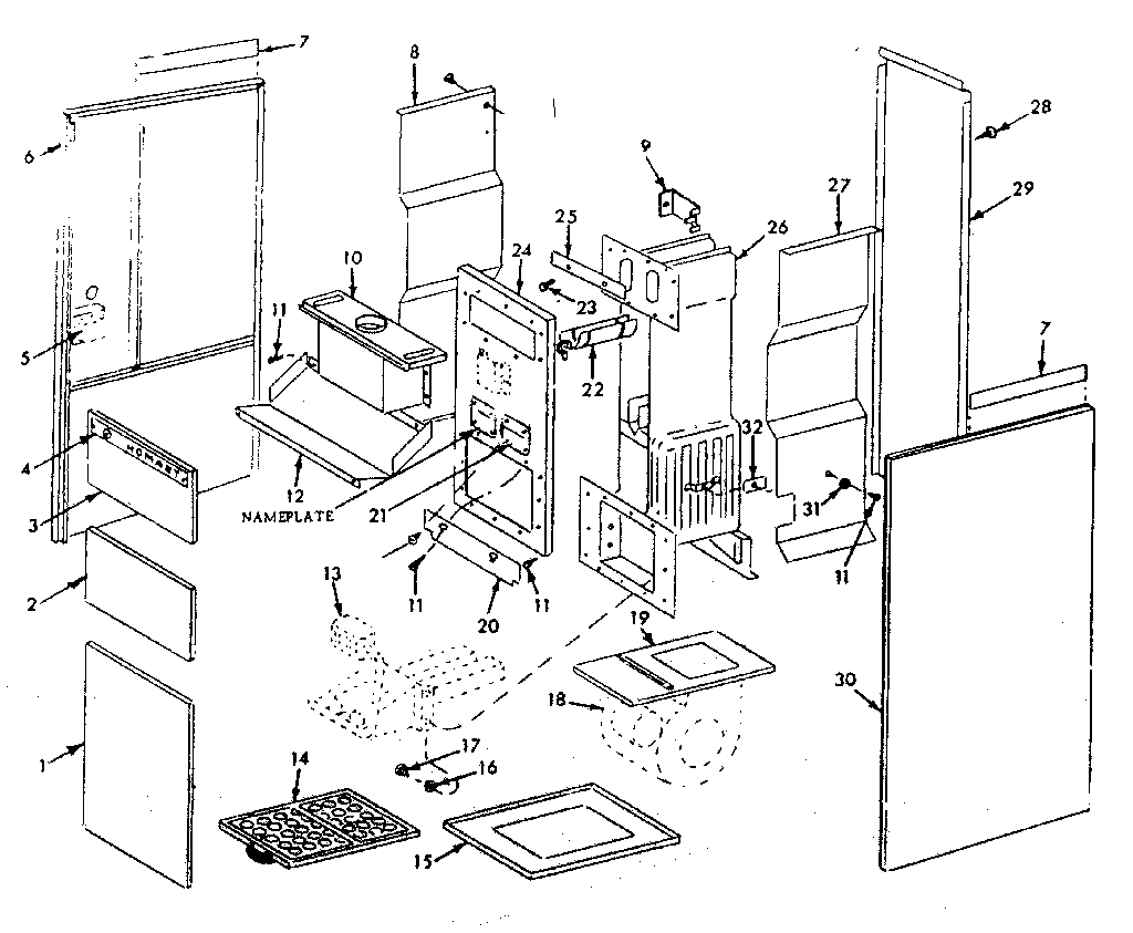 Furnace assemblies
