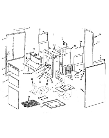 Furnace assemblies