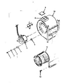 H-q blower assembly