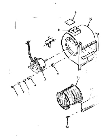 H-q blower assembly