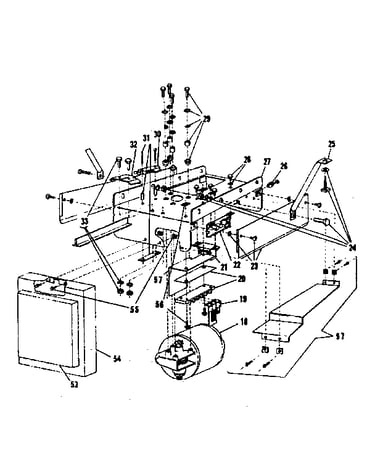 Operator assembly-model no. 139.656260