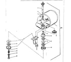 Craftsman 139656260 motor drive assembly-model no. 139.656260 diagram