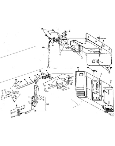 Rail-chassis assembly model no. 139.656261