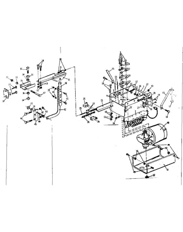 Operator assembly-model no. 139.67100