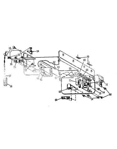 Chassis assembly-model no. 139.67100