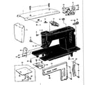 Kenmore 14811040 base assembly diagram