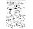 Kenmore 14812050 attachment /shuttle and motor parts diagram