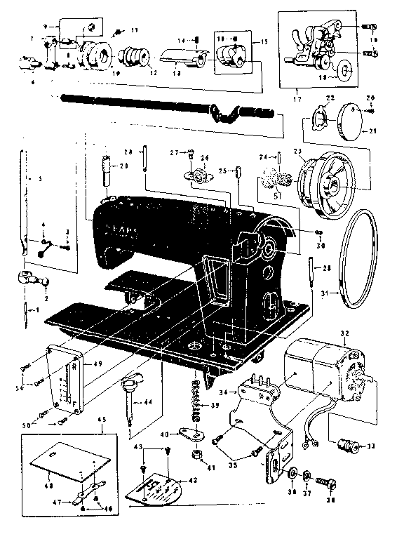 Unit parts