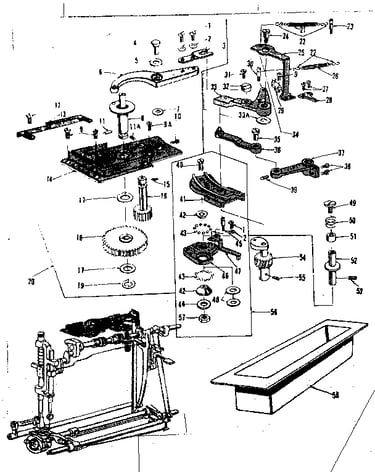 Cam and zigzag assembly
