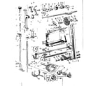 Kenmore 158321 presser bar and shuttle  assembly diagram