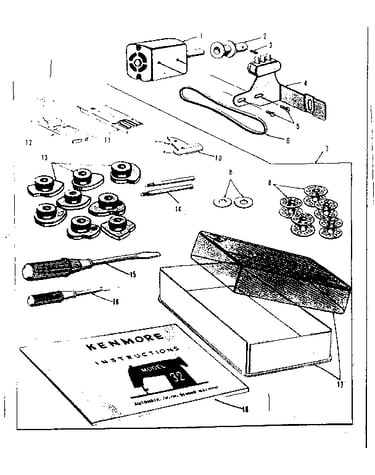 Attachment parts