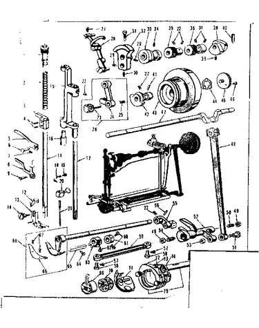 Presser bar and shuttle assembly