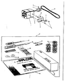 Motor and attachment parts