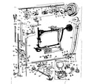 Kenmore 158340 presser bar  and shuttle assembly diagram