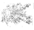 Kenmore 158350 base assembly diagram