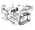 Kenmore 158351 bobbin winder and stitch regulator diagram
