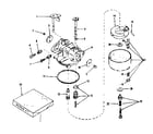 Craftsman 143105030 carburetor no. 29993 (lmg-154) diagram