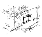 Kenmore 158373 presser bar and shuttle assembly diagram