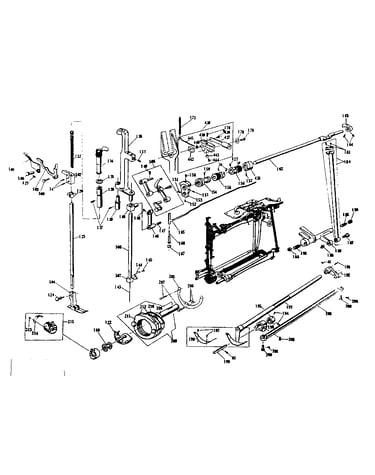 Presser bar and shuttle assembly