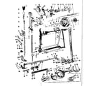 Kenmore 158431 presser bar and shuttle assembly diagram