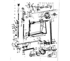 Kenmore 158432 presser bar and shuttle  assembly diagram
