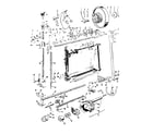 Kenmore 158463 presser bar and shuttle assembly diagram