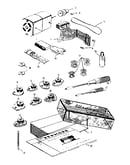 Motor and attachment parts