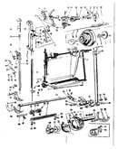 Presser bar and shuttle assembly