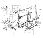 Kenmore 158443 presser bar and shuttle assembly diagram