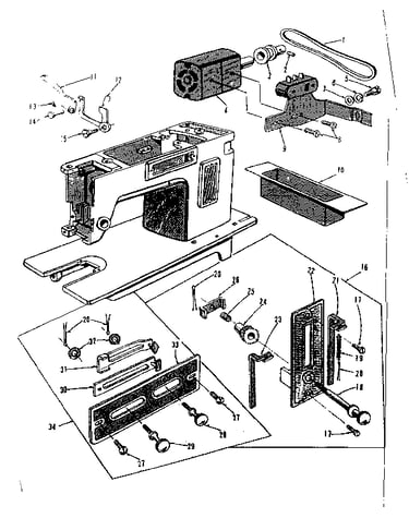 Motor assembly and controls