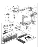 Attachment parts and zigzag assembly