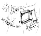 Kenmore 158461 presser bar and shuttle assembly diagram