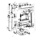 Kenmore 158471 presser bar and shuttle assembly diagram