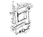 Kenmore 158480 presser bar and shuttle assembly diagram