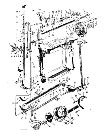 Presser bar and shuttle assembly