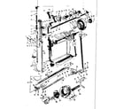 Kenmore 158481 presser bar and shuttle assembly diagram