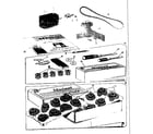 Kenmore 158481 attachment parts diagram