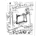 Kenmore 158500 presser bar and shuttle assembly diagram