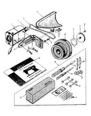 Motor and accessory set