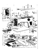 Motor and attachment parts