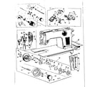 Kenmore 158504 tension assembly diagram