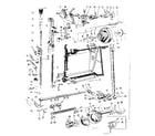Kenmore 158505 presser bar and shuttle assembly diagram