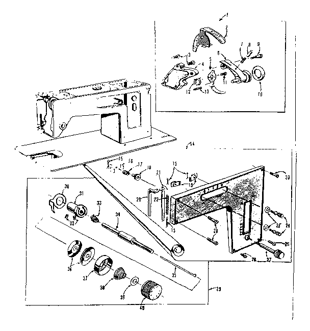 Bobbin winder assembly