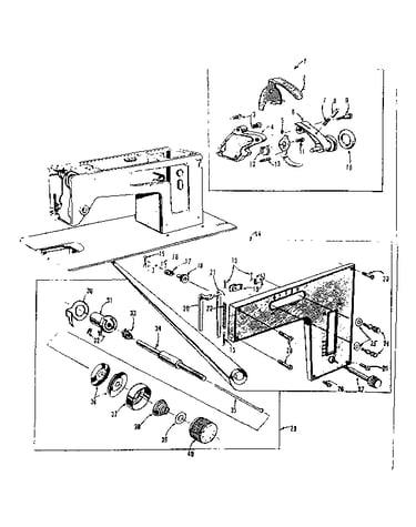 Bobbin winder assembly