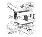 Kenmore 158521 attachment parts diagram