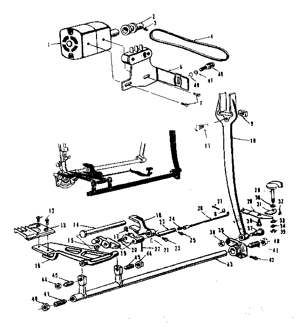 FEED REGULATOR AND MOTOR ASSEMBLY