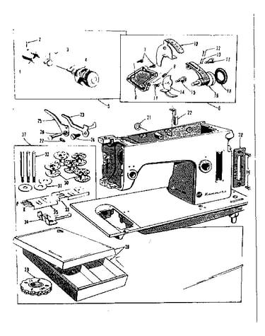 Attachment parts