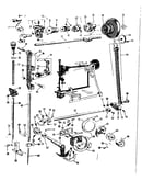 Presser bar and shuttle assembly