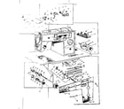 Kenmore 158882 bobbin winder and tension assembly diagram