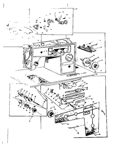 Bobbin winder and tension assembly